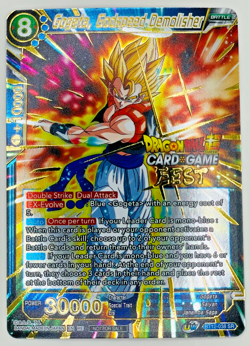 Gogeta Godspeed Demolisher Foil Dragon Ball Super Card Game FEST GOLD STAMP | NM - Image 1