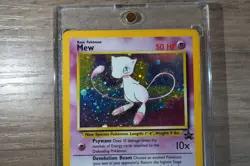 1999 Mew #9 - Holo Black Star WOTC Promo - Pokemon Card - Image 3