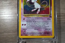 1999 Mew #9 - Holo Black Star WOTC Promo - Pokemon Card - Image 4