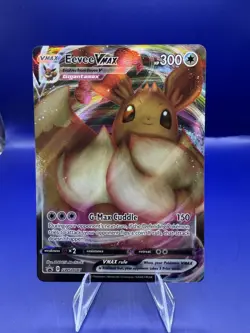 Eevee VMAX SWSH087 SWSH: Sword & Shield Promo Cards Holo - Image 1