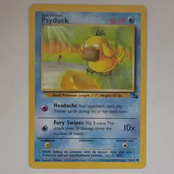 PSYDUCK - 53/62 - 1999-2000 Red Logo Australian - Fossil - Pokemon Card - HP - Image 1
