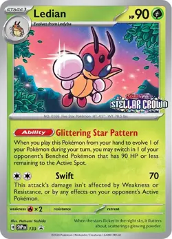 Holofoil - Ledian - 133 - 133 - SV: Scarlet & Violet Promo Cards - NM - Image 1