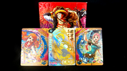 One Piece CCG TCG Trading Card Game 21 packs Booster Box Luffy Zoro Nami Anime - Image 2