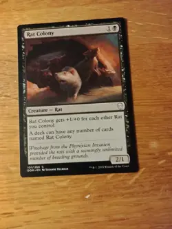 Rat Colony - MTG - Dominaria - NM Magic Card - Image 1