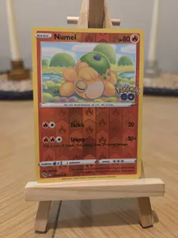 053/078 Ditto (006/013 Numel Sticker Unpeeled) - Rare Holo Foil Card Pokemon - Image 1
