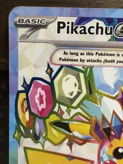 Pikachu ex 219/191 Surging Sparks Full Art Ultra Rare Pokemon Card NM MINT FRESH - Image 2