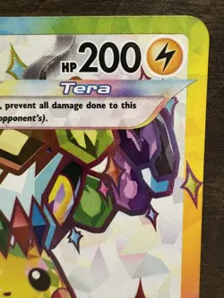 Pikachu ex 219/191 Surging Sparks Full Art Ultra Rare Pokemon Card NM MINT FRESH - Image 3