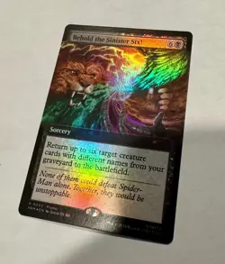 Behold The Sinister Six! Foil P 0002 PRM - Spider-Man MTG Marvel Promo, PAX West - Image 3
