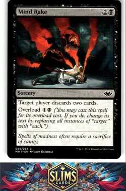 Magic the Gathering MTG Modern Horizons Mind Rake #96 Buy 2 Get 1 - Image 1