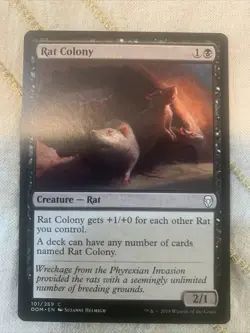 MTG Rat Colony Dominaria 101/269 Regular Common - Image 1