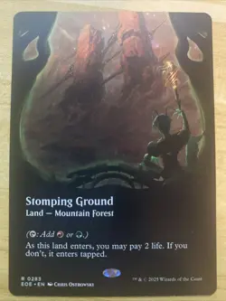 Stomping Ground (Borderless) Edge of Eternities Regular - Image 1