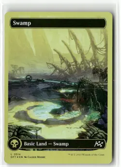 Swamp 0514 First-Place FOIL - Aetherdrift MTG NM - Image 1