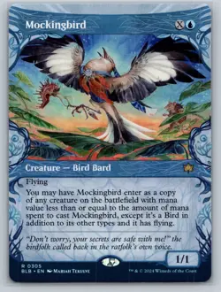 Mockingbird (Showcase) Bloomburrow Regular - Image 1