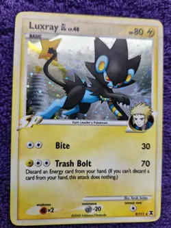 Luxray GL 9/111 Rising Rivals Holo Rare Pokemon *NICE* - Image 1