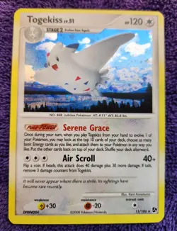 Togekiss 11/106 Great Encounters Holo Rare Pokemon *NICE* - Image 1