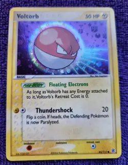 Voltorb 85/112 FireRed & LeafGreen Reverse Holo Pokemon *NICE* - Image 1