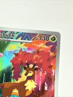 Sawsbuck 166/162 Illustration Rare Pokemon SV05: Temporal Forces English - Image 3