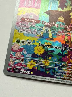 Sawsbuck 166/162 Illustration Rare Pokemon SV05: Temporal Forces English - Image 5