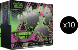 Pokemon TCG Shrouded Fable ETB Case Sealed (10 ETBs) - Image 1