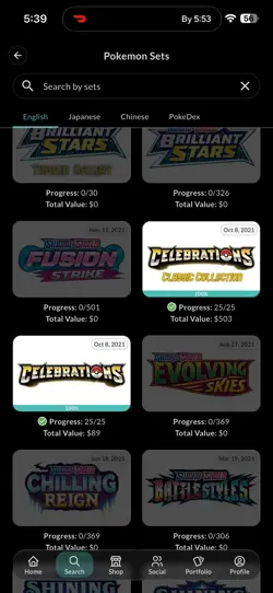 Pokemon Celebrations - Celebrations Classic Master Set 50/50 With 18 Promos - Image 2