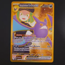 Pokemon Team Rocket's Crobat EX Foil Rare 242/182 DRI EN - Image 1