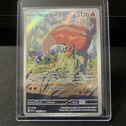 Pokemon: Heatmor - 104/086 - SV: White Flare (WHT) Holo Illustration Rare - Image 1