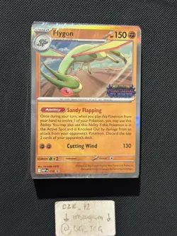 SEALED Pokemon Phantasmal Flames - Flygon - MEP 016 -Built & Battle PROMO - Image 1