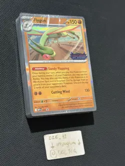 SEALED Pokemon Phantasmal Flames - Flygon - MEP 016 -Built & Battle PROMO - Image 3