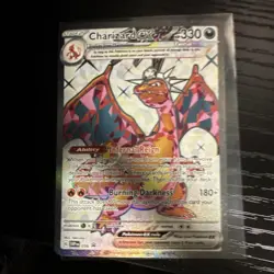 Pokemon Charizard ex Full Art Holo Promo SVP Black Star 056 Terra 330 HP - Image 1