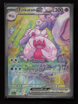 Tinkaton ex 262/193 Special Illustration Rare Paldea Evolved Pokemon Near Mint - Image 1