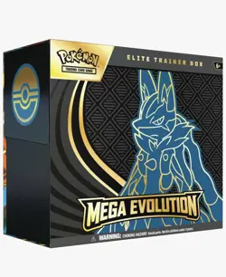 Pokemon TCG Mega Evolution Lucario Elite Trainer Box (ETB) | Factory Sealed New - Image 1