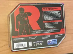 Pokemon Team Rocket Tin [Team Rocket's Nidoking ex] Brand New - Image 2