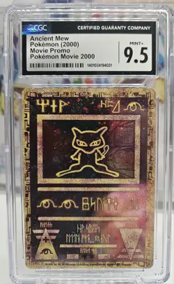 2000 POKEMON GAME MOVIE POKEMON 2000 MOVIE ANCIENT MEW CGC 9.5 - Image 1