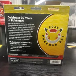 Pokemon Day 2026 Collection Box Factory Sealed - Pikachu Promo + 3 Booster Packs - Image 2