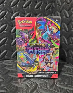 Pokemon Phantasmal Flames Booster Bundle | Factory Sealed New | Pokemon TCG - Image 1
