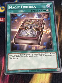 Yugioh - Magic Formula - YGLD-ENB20 - Common Nm - Image 1