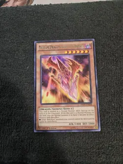 Meteor Dragon Red-Eyes Impact [INOV-EN028] Rare Lightly Played 1st Edition - Yug - Image 1
