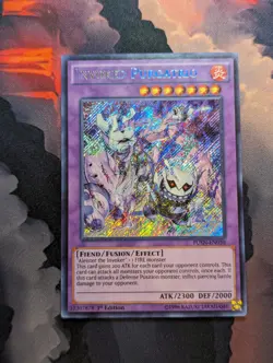 Yugioh Invoked Purgatrio FUEN EN030 1st Edition Secret Rare NM - Image 1