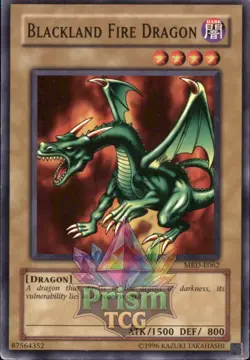 Blackland Fire Dragon MRD-E062 Yugioh - Image 1