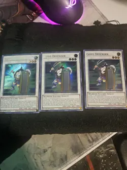 3 x Goyo Defender (BLAR-EN058) - Ultra Rare - 1st Edition - Image 1