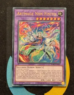 BPRO-EN035 Artmage Non-Finito Ultra Rare 1st Edition YuGiOh - Image 1