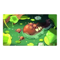 Clodsire Board Game Pokemon Playmat PTCG TCG CCG Pad Trading Card Games Mat Bag - Image 1