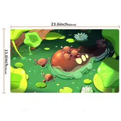 Clodsire Board Game Pokemon Playmat PTCG TCG CCG Pad Trading Card Games Mat Bag - Image 2