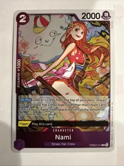 Nami PRB02-012 Premium Booster -The Best- Vol. 2 Foil - Image 1