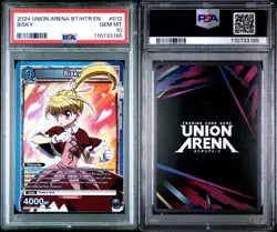 2024 UNION ARENA UE02BT/HTR HUNTER X HUNTER EN #012 BISKY PSA 10 - Image 3