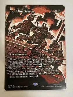 Doubling Season | PZA | Teenage Mutant Ninja Turtles Eternal | MTG Card #0011 - Image 1