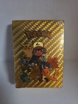 55Pcs Pokemon Card Foil GOLD PACK CARDS NEW SEALED - Image 1