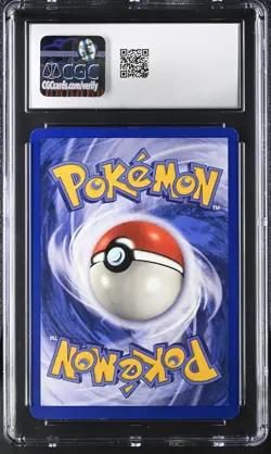 CGC 8 Additional Ink Error Chansey 1999 Base Set 3/102 Holo Pokemon Card - Image 2