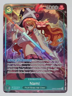 Nami OP02-036 Premium Card Collection Best Selection Vol 1 Lightly Played LP - Image 1