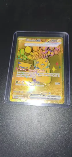 Pokemon TCG Pikachu ex 179/131 Sv Prismatic Evolutions Set Holo Hyper Rare Card - Image 1